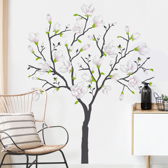 Dekoracja do kuchni Drzewo magnolii