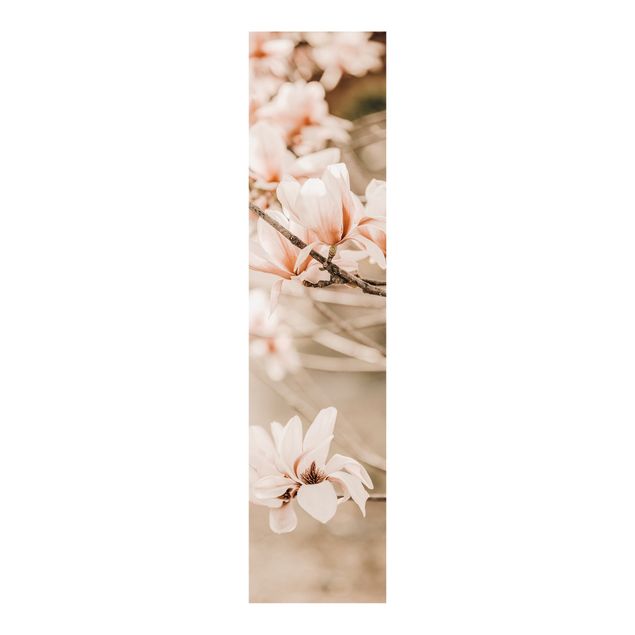 Domowe tekstylia Gałązki magnolii w stylu vintage