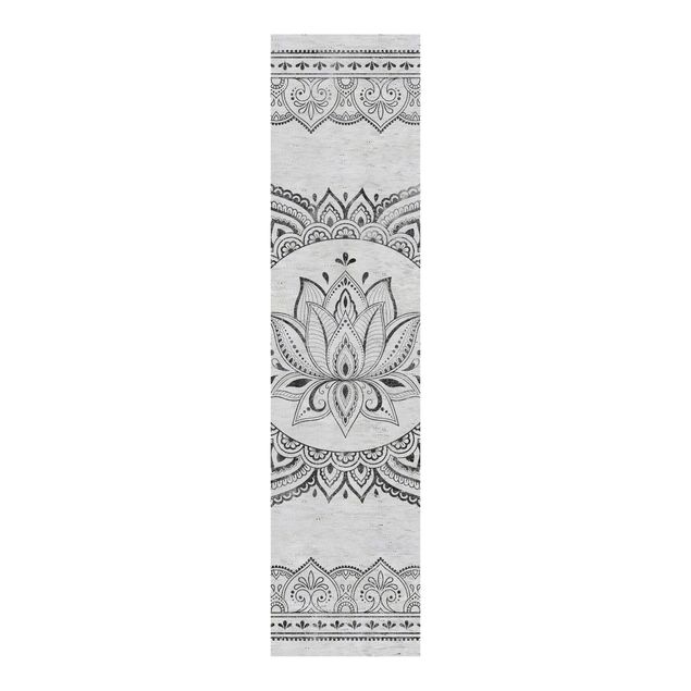 Tekstylia domowe Mandala Lotus Concrete Look