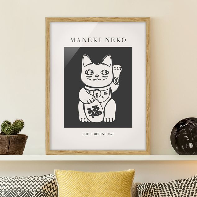 Obrazy koty Maneki Neko - Szczęśliwy kot