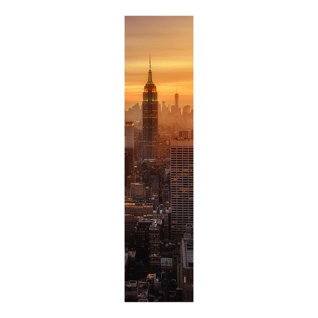 Tekstylia domowe Manhattan Skyline Wieczorny nastrój