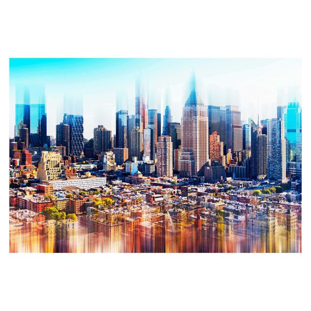 Fototapety Manhattan Skyline Urban Stretch