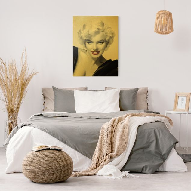 Obrazy portret Marilyn na sofie