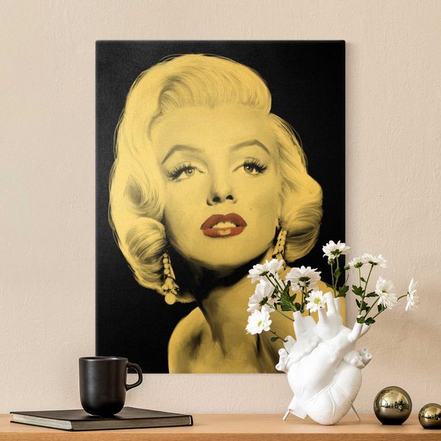 Dekoracja do kuchni Marilyn z biżuterią na uszach
