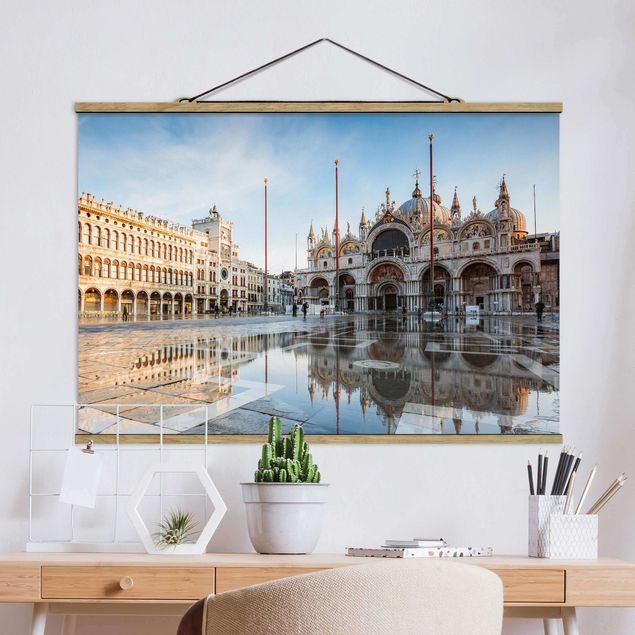Nowoczesne obrazy do salonu Plac św. Marka w Wenecji