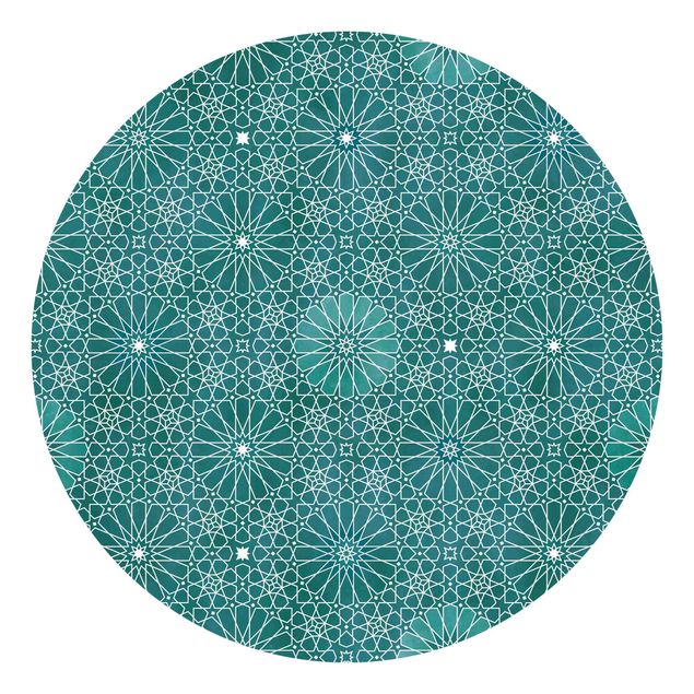 Tapety wzory Wzór w kwiaty marokańskie