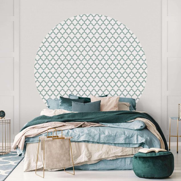 Tapety ornamenty Wzór linii ornamentu marokańskiego