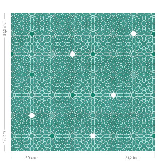 Dekoracja do kuchni Moroccan Stars Pattern