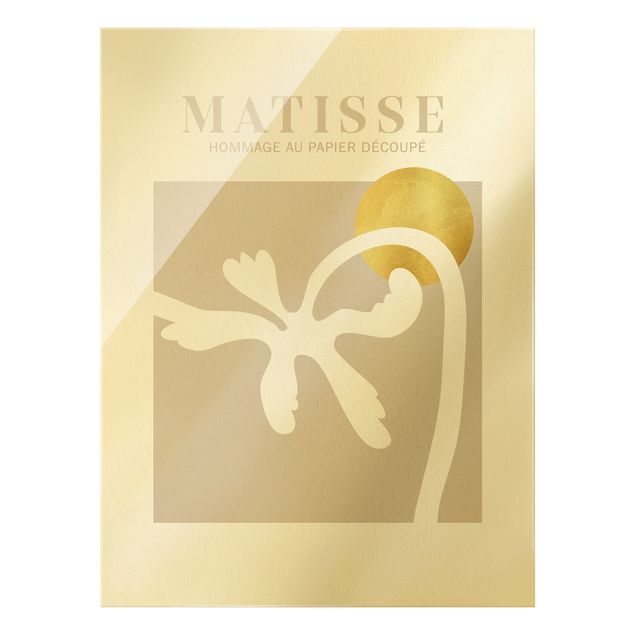 Obrazy nowoczesne Interpretacja Matisse'a - Palma i Słońce