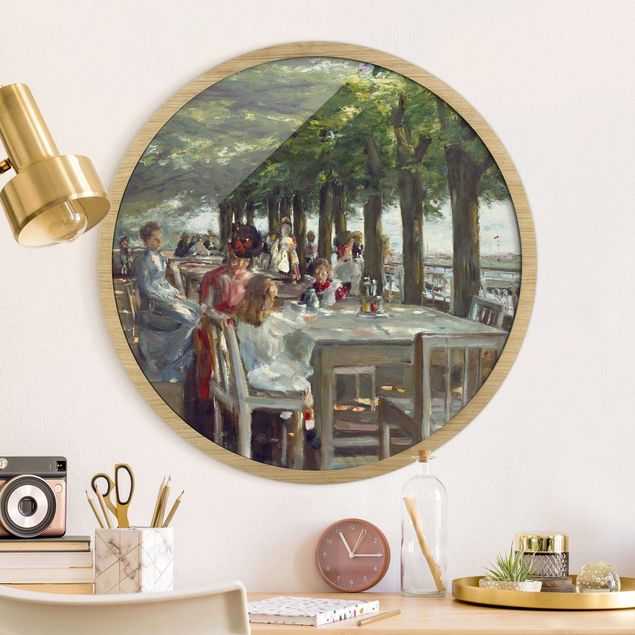 Impresjonizm obrazy Max Liebermann - The Restaurant Terrace Jacob