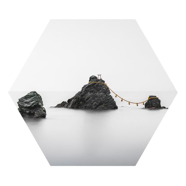 Obrazy krajobraz Meoto Iwa - Skały małżeńskie