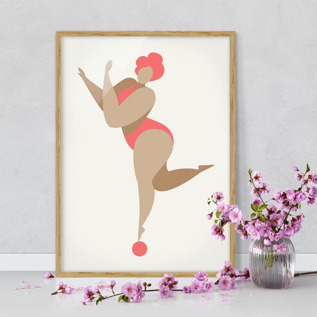Balerina obraz Miss Dance Pink