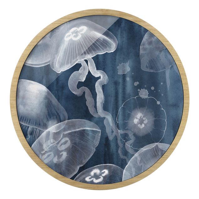 Obrazy ze zwierzętami Moon Jellyfish I