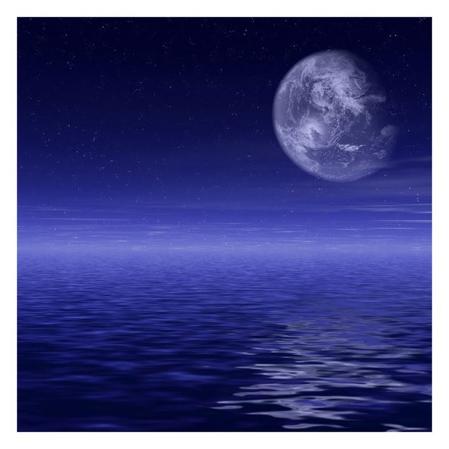 Fototapeta - Księżyc i ocean