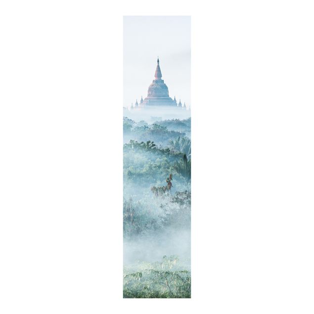 Tekstylia domowe Poranna mgła nad dżunglą Bagan