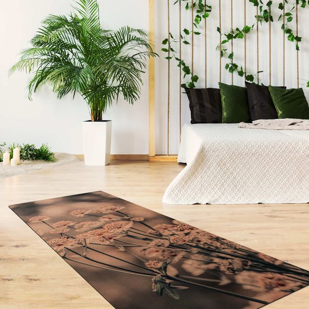nowoczesny dywan Mistyczna krzewinka kwitnąca