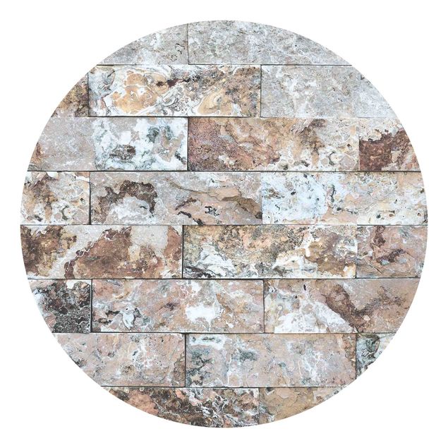 Tapety 3d Naturalna ściana z kamienia marmurowego