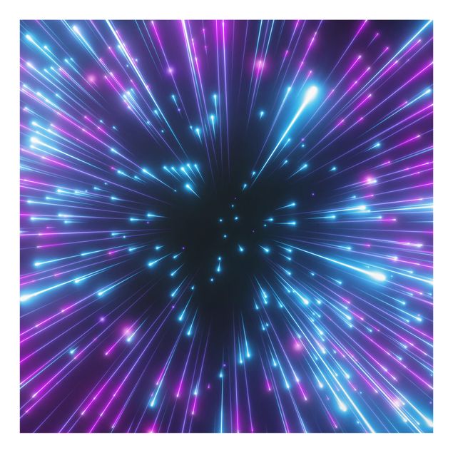 Obrazy 3d Neon Fireworks