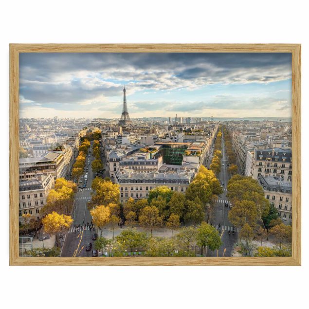 Obrazy w ramie do korytarzu Miły dzień w Paryżu