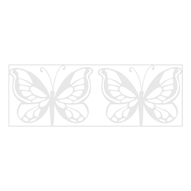 Kolorowa folia okienna Nr SF869 Duet motyli