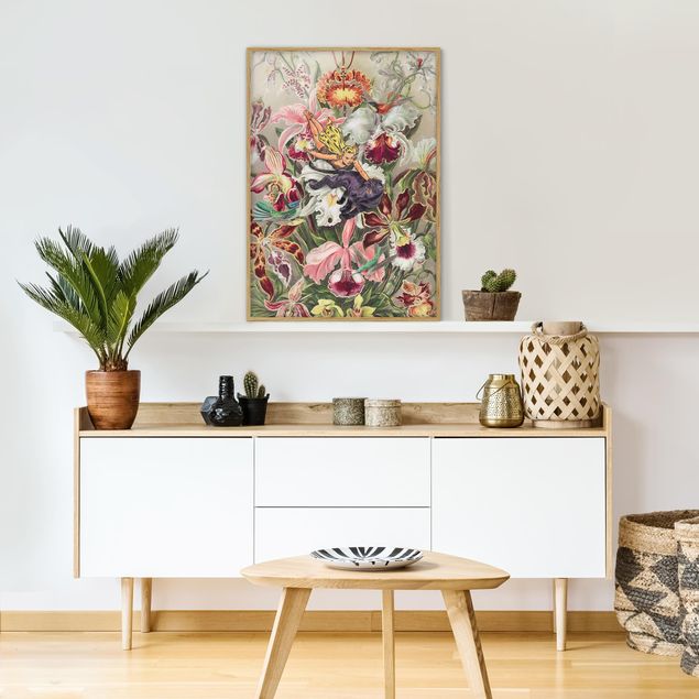 Obrazy w ramie artystyczny Nimfa z orchideami