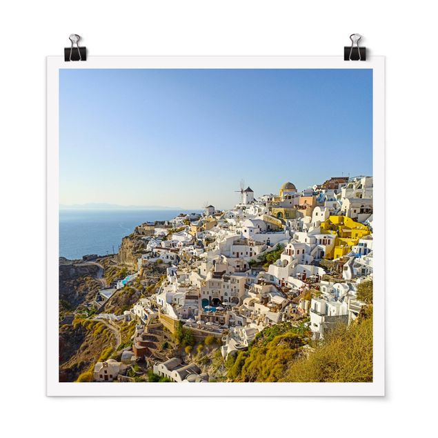 Obrazy krajobraz Oia na Santorini