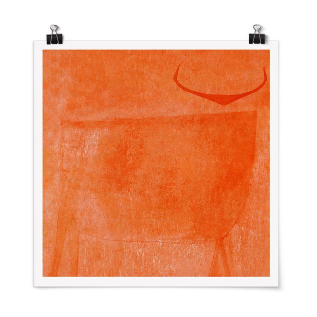 Obrazy nowoczesny Pomarańczowy Byk