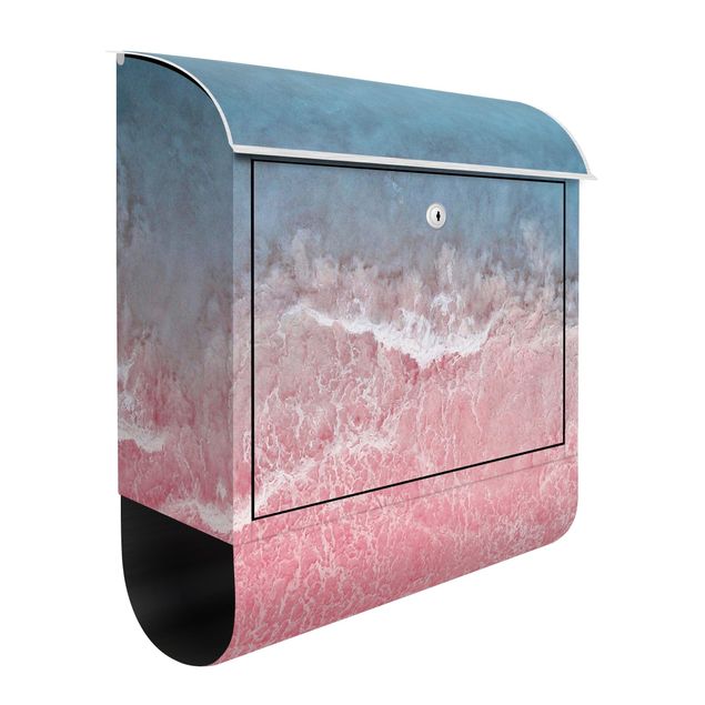 Skrzynka pocztowa Ocean w kolorze różowym
