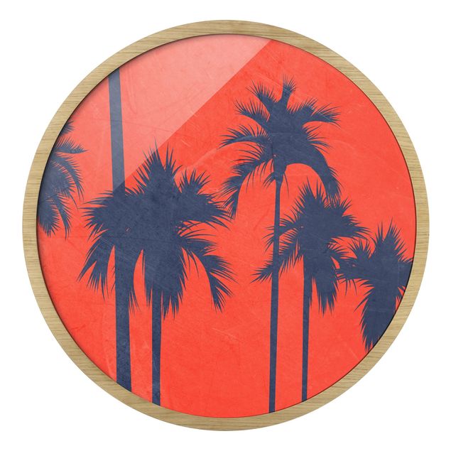 Nowoczesne obrazy Palm Cote d'Azur