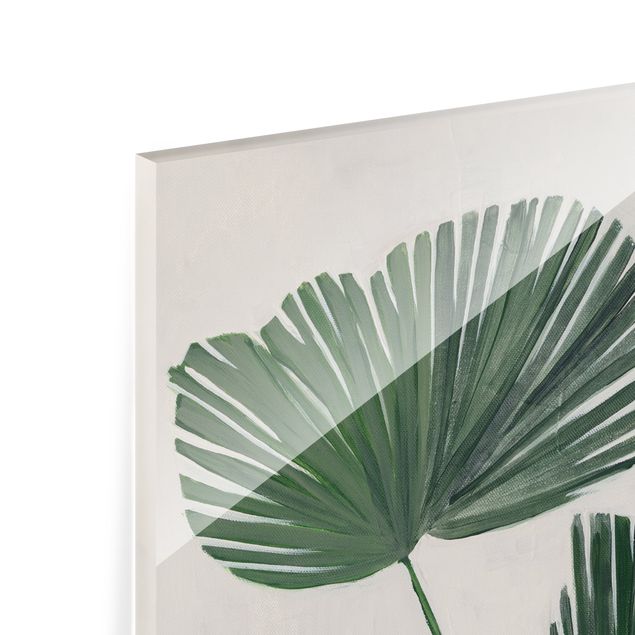 Obrazy z motywem kwiatowym Palm leaf II