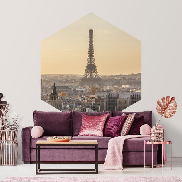 Tapety vintage Paryż o świcie