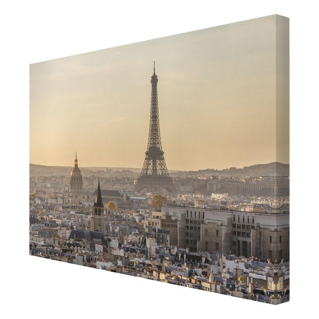Architektura obrazy Paryż o świcie
