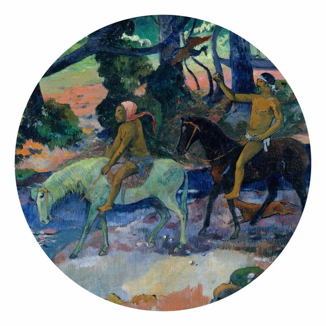 Tapeta niebieska Paul Gauguin - Lot