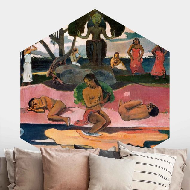 Dekoracja do kuchni Paul Gauguin - Dzień boży