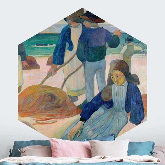 Obrazy impresjonizm Paul Gauguin - Kobiety Zbieracze Tangów