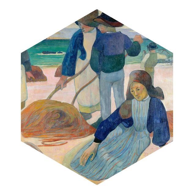 Tapeta ścienna Paul Gauguin - Kobiety Zbieracze Tangów