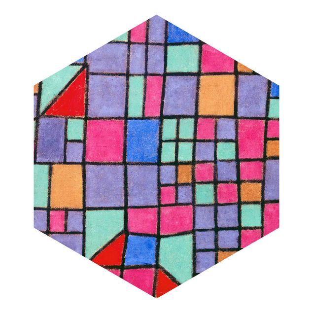 Reprodukcje obrazów Paul Klee - Szklana fasada