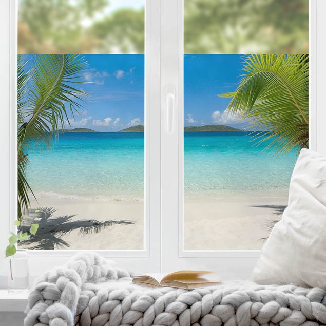 Folia okienna do sypialni Perfekcyjne Malediwy