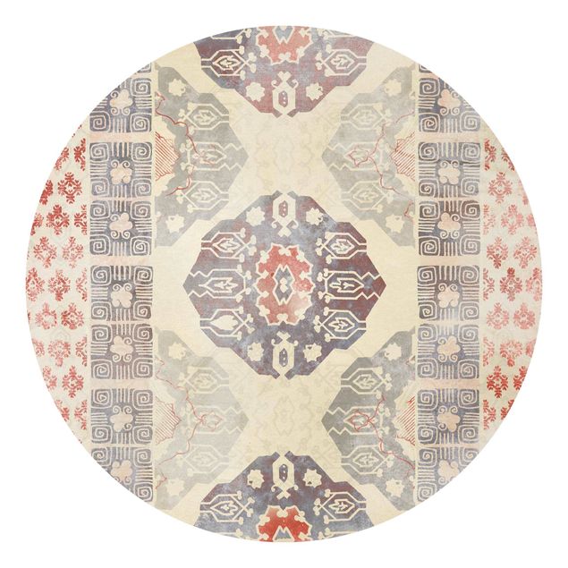 Tapety vintage Persian Vintage Pattern w kolorze indygo