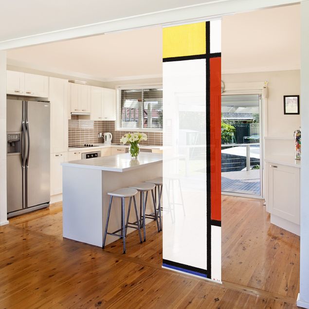 Dekoracja do kuchni Piet Mondrian - Kompozycja I