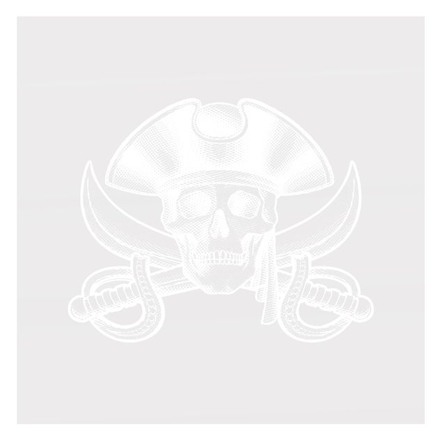 Folia okienna Pirate Logo