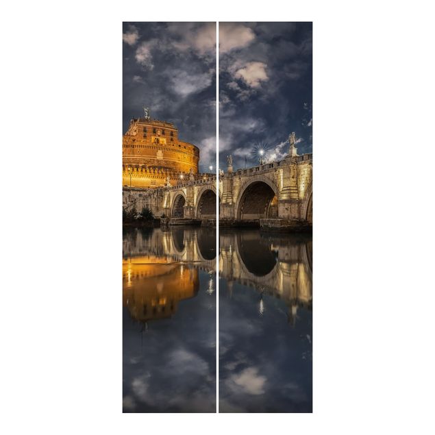 żaluzje panelowe Ponte Sant'Angelo w Rzymie