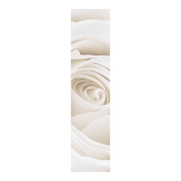 Tekstylia domowe Piękna biała róża