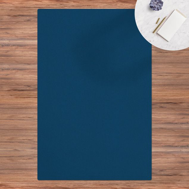 nowoczesny dywan Błękit pruski