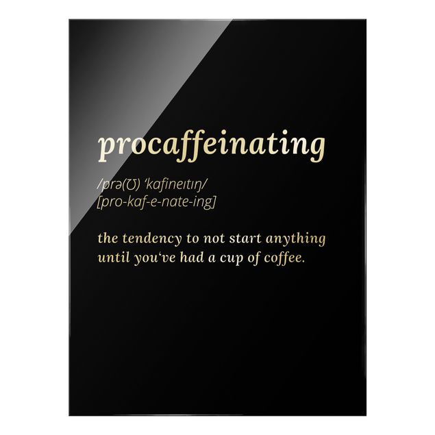 Obrazy nowoczesne procaffeinating