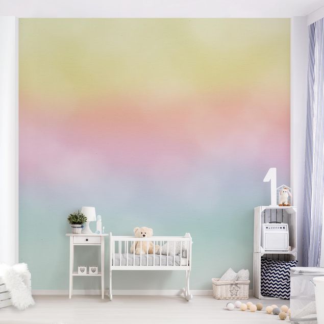 Pokój niemowlęcy i dziecięcy  Rainbow Watercolour