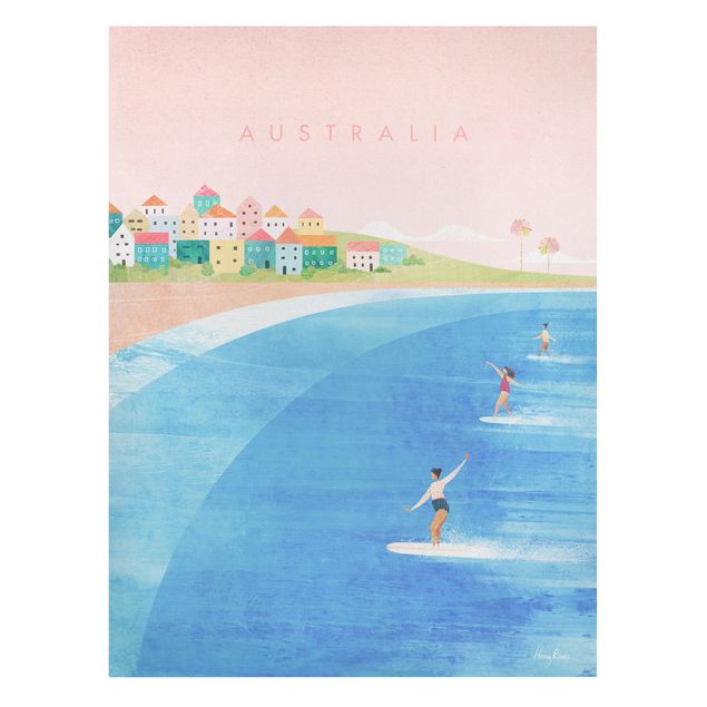 Obrazy krajobraz Plakat podróżniczy - Australia