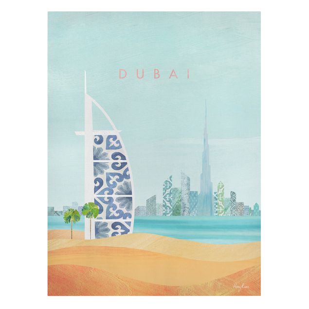 Morze obraz Plakat podróżniczy - Dubaj