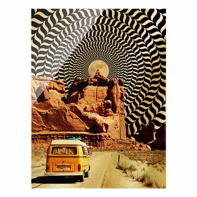 Obraz vintage Retro Collage - The Best Road Trip II