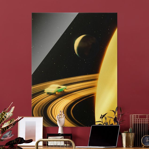 Pokój dziecięcy Retro Collage - Saturn Highway